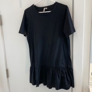 Black Drop Waist Dress